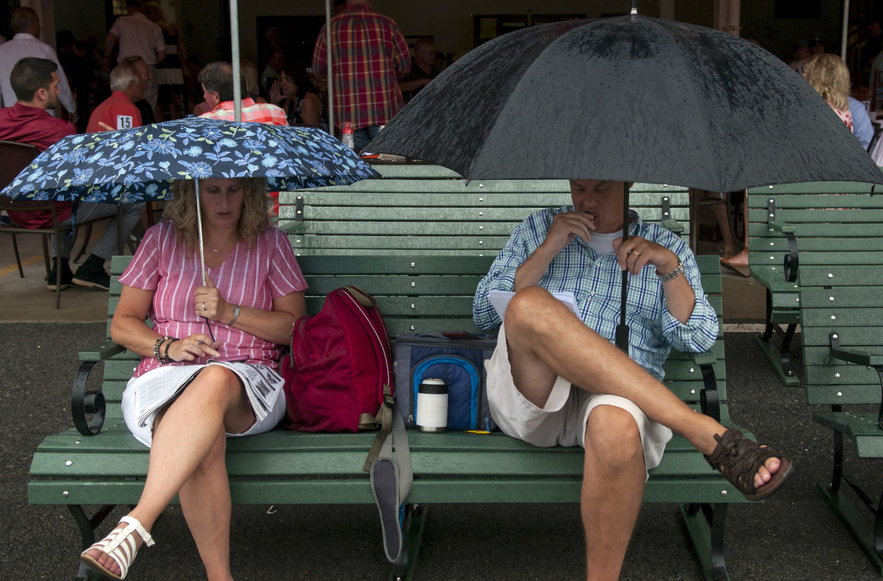Opening day at Saratoga
